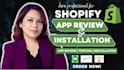 do shopify app instillation, setup, integration, shopify app review
