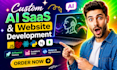develop ai website, ai saas app, ai software and ai chatbot development