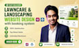 do landscape website, lawn care website, cleaning website in wordpress elementor