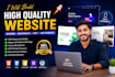 create a modern business website