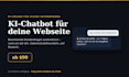 einen datenschutzfreundlichen ki chatbot in deine webseite einbauen