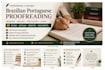 proofread and edit your brazilian portuguese text