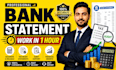 bank statement bank statement editable format as you need