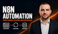 build n8n automation, n8n workflow, ai agent, and crm integration