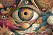 make amazing dark art, psychedelic stoner illustration