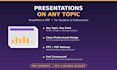 create a powerpoint and pdf presentations on any topic
