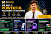 develop a custom website or web application