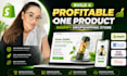 build a profitable one product shopify dropshipping store shopify product page