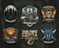 design modern patch, military tactical, and badge logo