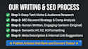write professional SEO tech articles and blogs