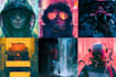 do cyberpunk futuristic city art