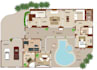 do 2d autocad floor plan house plan and quantity estimate