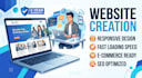 design and develop a modern responsive website