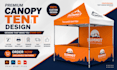 design a printable backdrop, tent, rollup, or booth banner