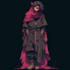 paint a dark fantasy portrait
