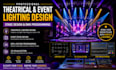 create theatrical lighting design event stage design dmx lighting programming