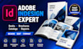 be your adobe indesign expert for any document design, edit, or formatting