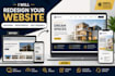 redesign your website into a modern responsive website