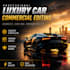 edit premium luxury car commercial videos professionally
