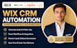 setup wix CRM automation wix zapier integration lead nurturing workflows