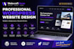 design a responsive wordpress website with elementor