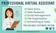 be your professional virtual assistant
