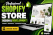 be shopify developer for shopify store setup and shopify website development