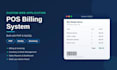 create custom pos billing system with PHP mysql