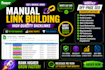 provide manual link building service via high da authority