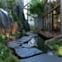 design backyard and front yard landscape