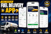 develop a custom fuel delivery app with gps tracking and payments