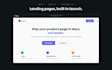convert figma to react next js landing page