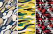 design camouflage patterns for print, fabric, and textile