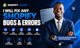 edit fix customize shopify redesign shopify online store