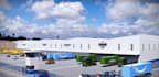 rebuild 3d warehouse design, distribution center, manufacturing facility model