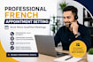 do professional appointment setting in french