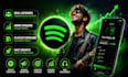 professional organic spotify music promotion, spotify