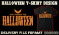 do create spooky halloween t shirt design