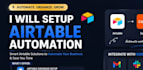setup airtable softr automation and airtable crm system