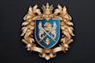 design luxury elegant modern heraldic crest logo