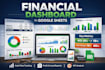 build simple financial dashboards in google sheets