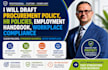 draft HR policies, employee handbook, procurement policy, amazon compliance