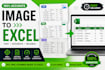 convert images to editable excel