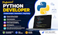 develop python scripts, automate tasks, and fix python bugs