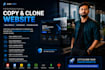 do copy clone website and create next js website