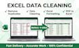 organize, manage, and format excel spreadsheets