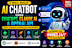 build ai chatbot using chatgpt, claude ai, openai API and gpt5
