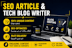 be your professional SEO article and tech blog writer