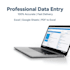 data entry in excel and google sheets with