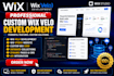 develop custom wix velo wix velo code wix studio website wix code and database